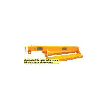 Abaco stone lifter FORKLIFT BOOM, stone tool machine,granite, marble, slab rack, material handling, Stone clamp,