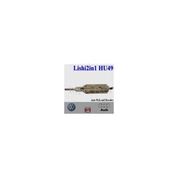 Lishi 2 in 1 auto pick/decoder HU49 for VW AUDI locks in 3 minutes