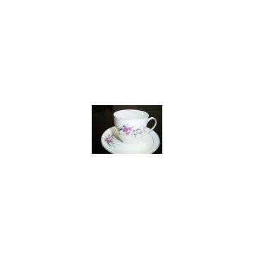 12PCS 180cc Ceramic Tea Cup and Saucer photo-1