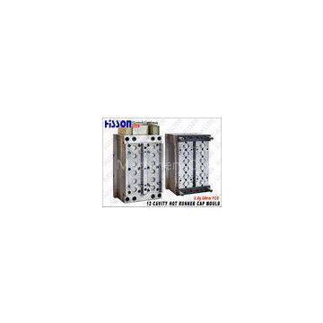 28mm PCO BPF PP Plastic Cap Mould , 2.8g 12 Cavity Cap Injection Mold