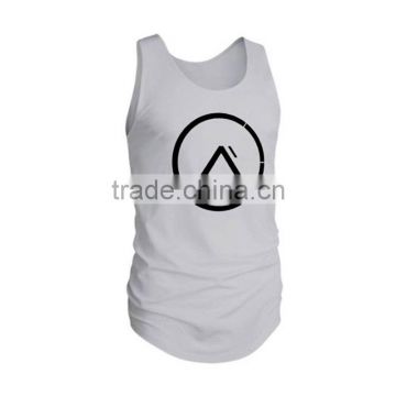 Wholesale custom plain men gym tank tops