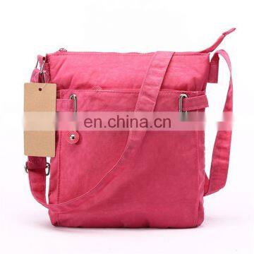 Fashion Shoulder Bag Nylon Messenger Bag Black Multi-pocket Crossbody Bag Small Zipper Bag photo-3