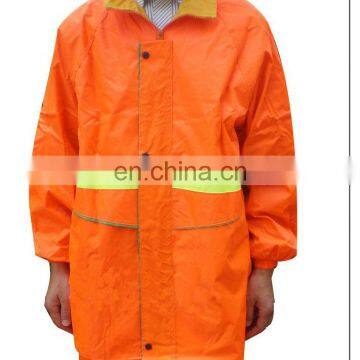 cheap orange reflective safety waterproof jackets/traffic jacket windproof and waterproof/winter waterproof breathable jacket