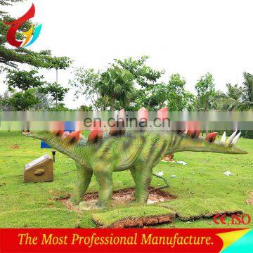 Artificial Outdoor Fairground fiberglass dinosaur statue