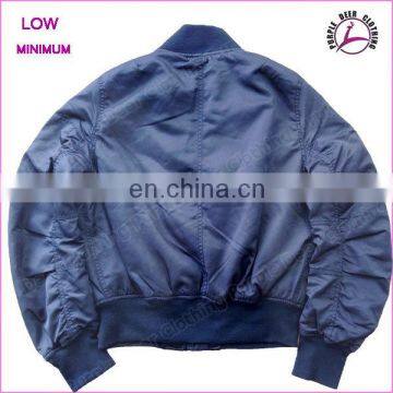 Mens Nylon Bomber Jacket Classic Bomber Jacket Men With Padding photo-2