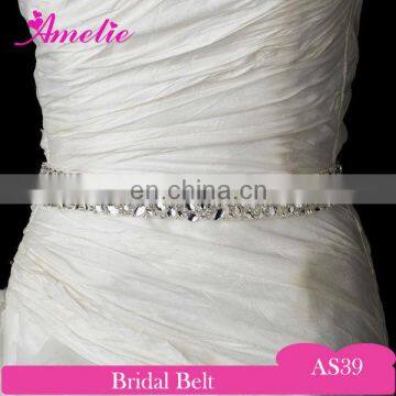 Beaded Bridal Rhinestone Belt