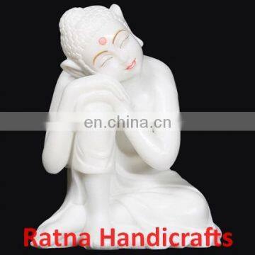 Lord Buddha Marble Statue D005