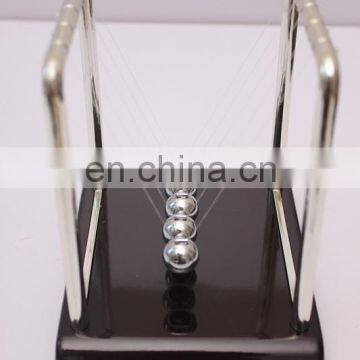 Newton Cradle Plastic Base With Color Box Package