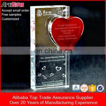 Wholesale Cheap Custom Transparent Crystal Trophies And Awards photo-4