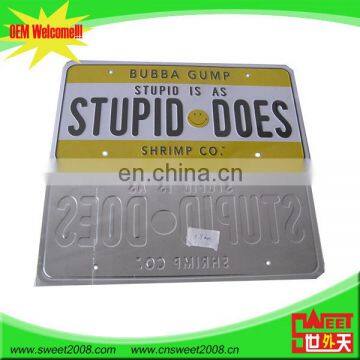 USA License Number Plate for Auto Car decoration