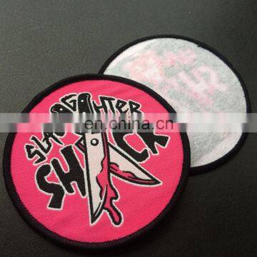 Custom Brand Logo Fabric Woven Patch/Badges For Islamic School Uniforms photo-6