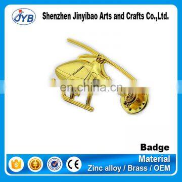 high quality hot sale metal airplane pins wholesale