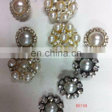 High Quality Fancy Round Diamante Crysta Bulkl Rhinestone Buttons photo-2