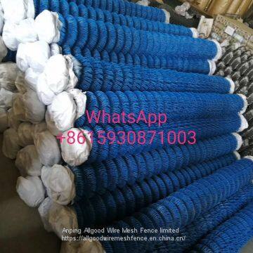 4m high pvc coated chain link sports mesh fence