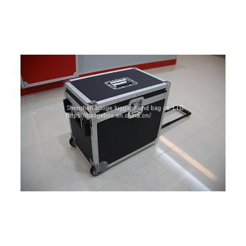 4 Wheel Suitcase Abs+pc Trolley Aluminum-magnesium Alloy