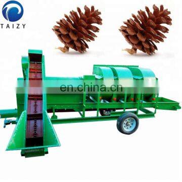 Taizy Pine Nut Cone Shelling and Kernel Separating Machine photo-5