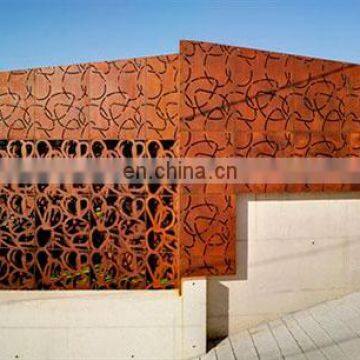 Corten Steel Screen Wall for Building Decoration photo-4