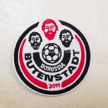 Football cool Embroidery patches for jeans,Football cool Embroidery patches supplier,Patches,Embroidered patches