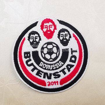 Football Cool Embroidery Patches for Jeans,Football Cool Embroidery Patches Supplier,Patches,Embroidered Patches
