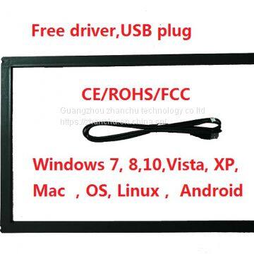 4 Point15/17/19/22/23.6inch Multi-touch Infrared Touch Frame, ir Touch Panel, Infrared Touch Screen Overlay, for Touch Screen Monitor, Lcd/led, Smart TV, Tea Table photo-3