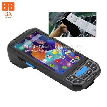 4G LTE Wifi Wireless Portable Rugged New Handheld POS Terminal With NFC Thermal Printer Barcode Scanner RFID Reader PDA photo-4