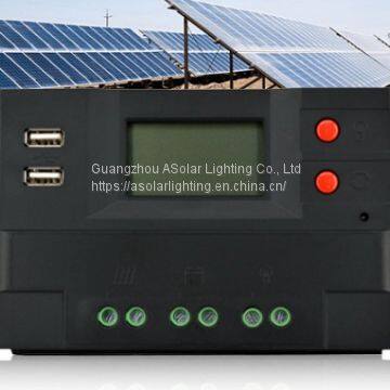 Large stock 48v 30a differential temperature solar charger controller mppt