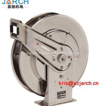 Auto automatic retractable reel cable heavy duty stainless steel air hose reels industrial cable reels