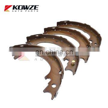 Rear Brake Shoe Set For Mitsubishi Pajero Montero 4 IV 2008-2018 4800A057 4800A058