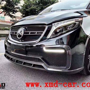 Benz v260 toper Carbon Fiber Body Kit front bumper rear bumper side skirt Grille