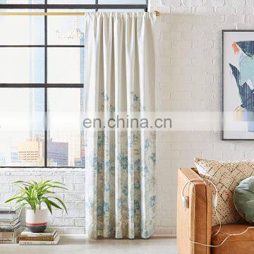 latest high quality window printed curtains new