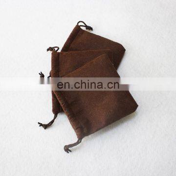 Fashionable Felt Coin Purses Double Sided Drawstring photo-5