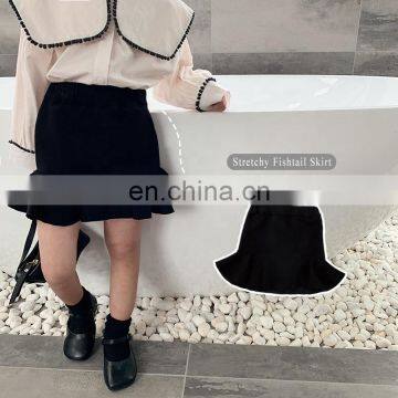 6916/Fishtail 2020 Kids Baby Girls Cotton Skirt Fashionable Princess Elegant Knit Girls Skirt photo-6