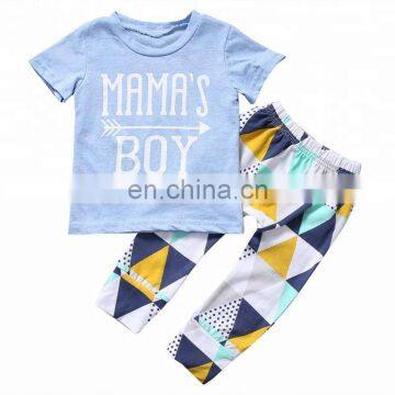 Summer New Design Kid Boy Outfit wholesale boys clothing