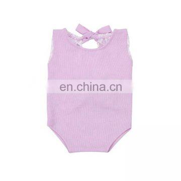 New Design Summer Kids Outfit Dainty Rompers Baby Girl Lace Romper Dainty Romper Newborn Knit Romper Baby Lace Props photo-5