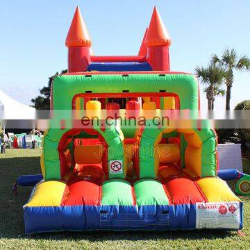 Kids Inflatable Bounce House Commercial Obstacle Course For Sale photo-3