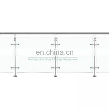 Hot Popular Glass Ss Balustrade Glass Balcony Railing Glass Balustrade Manufacturer China photo-3