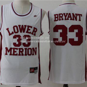 Lower Merion #33 Bryant White Jersey