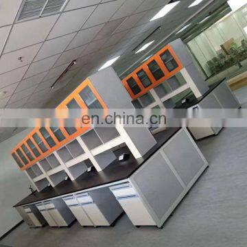 Biology Chemistry Lab Furniture Wood-steel Laboratory Table Work Bench photo-5