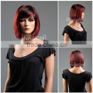 W3304 No Shedding And Tangle Top 6A Hot Sale Human Hair Wig