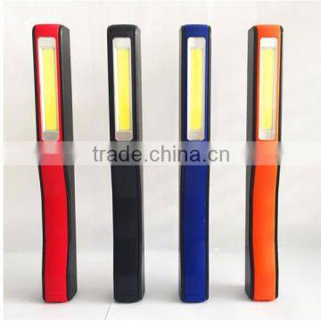 Portable1W+3W COB Clip Pen Light With Magnetic Base photo-2