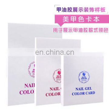 New Professional 308/216/120 Colors Nail Gel Polish Color Card Display Chart Box Book Manicure Tool For Nail Art