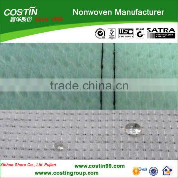 Waterproof nonwoven material for roof