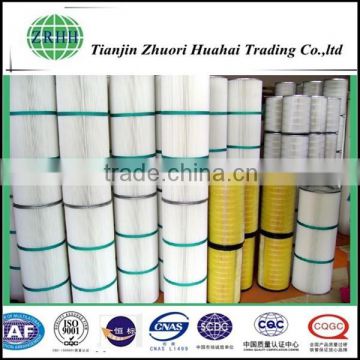 Filter cloth material cartridge type and resistance high temperature collection dust filter