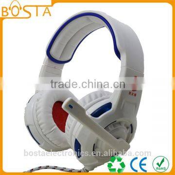 Black Cool Heavey Soft Leather Headset for Gaming Professional 7.1 Sound Headset photo-2