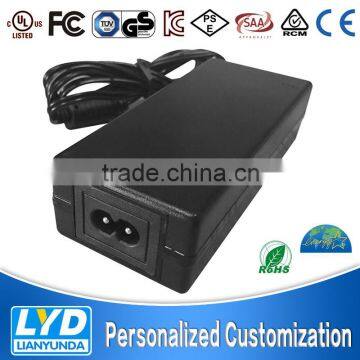 universal input 100-240vac ac/dc power adapter 24v 1.5a led driver with CE SAA UL compliance