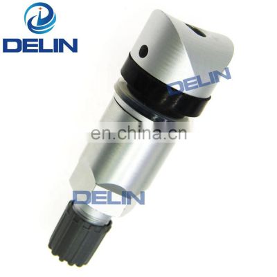 Aluminum replacement valve for tpms sensor