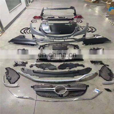 full Front-Back Facelift Kits ABS   body  kits  for  BENZ   ML W166  TO  GLE