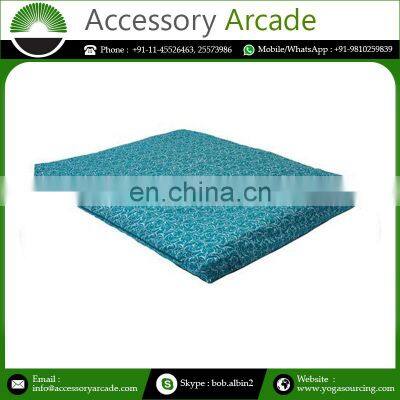 Meditation Purposes Indian Manufacture Side Printed Meditation Cushion Zabuton photo-5