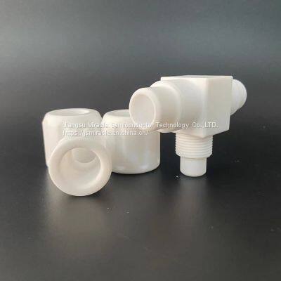 PTFE Union Tee Reducer Φ20*Φ14*Φ20 photo-3