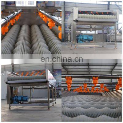 Industrial Brush Roller Fruit Washing Vegetable Washer Apple Fruit Washing Machine photo-3
